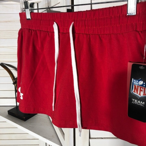 KC Chiefs NFL Mini Skort Built In Shorts Red White Large - Picture 7 of 13